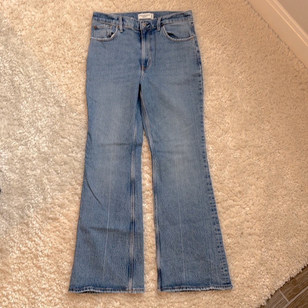 Abercrombie & Fitch Light Blue Flare Jeans